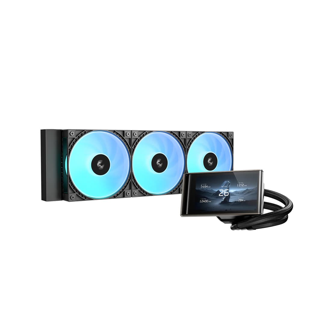 Кулер с водяным охлаждением Deepcool LT360 VISION ARGB