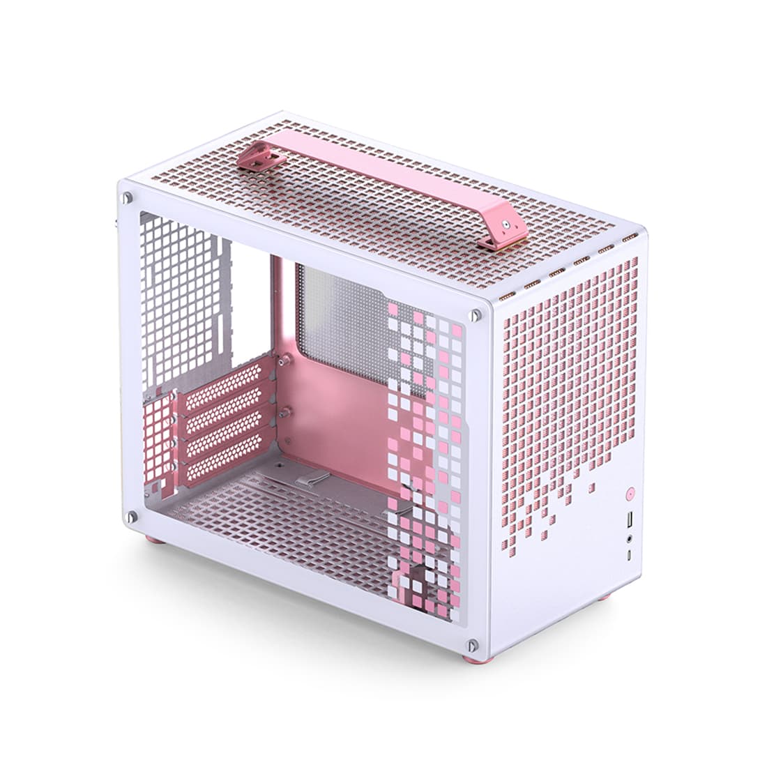 Компьютерный корпус Jonsbo Z20 WH-Pink без Б/П