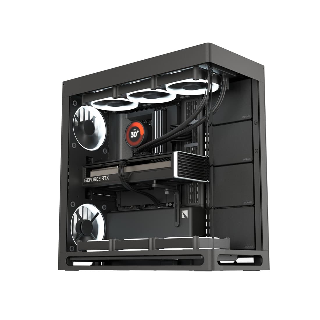 Компьютерный корпус HAVN HS 420 BK без Б/П
