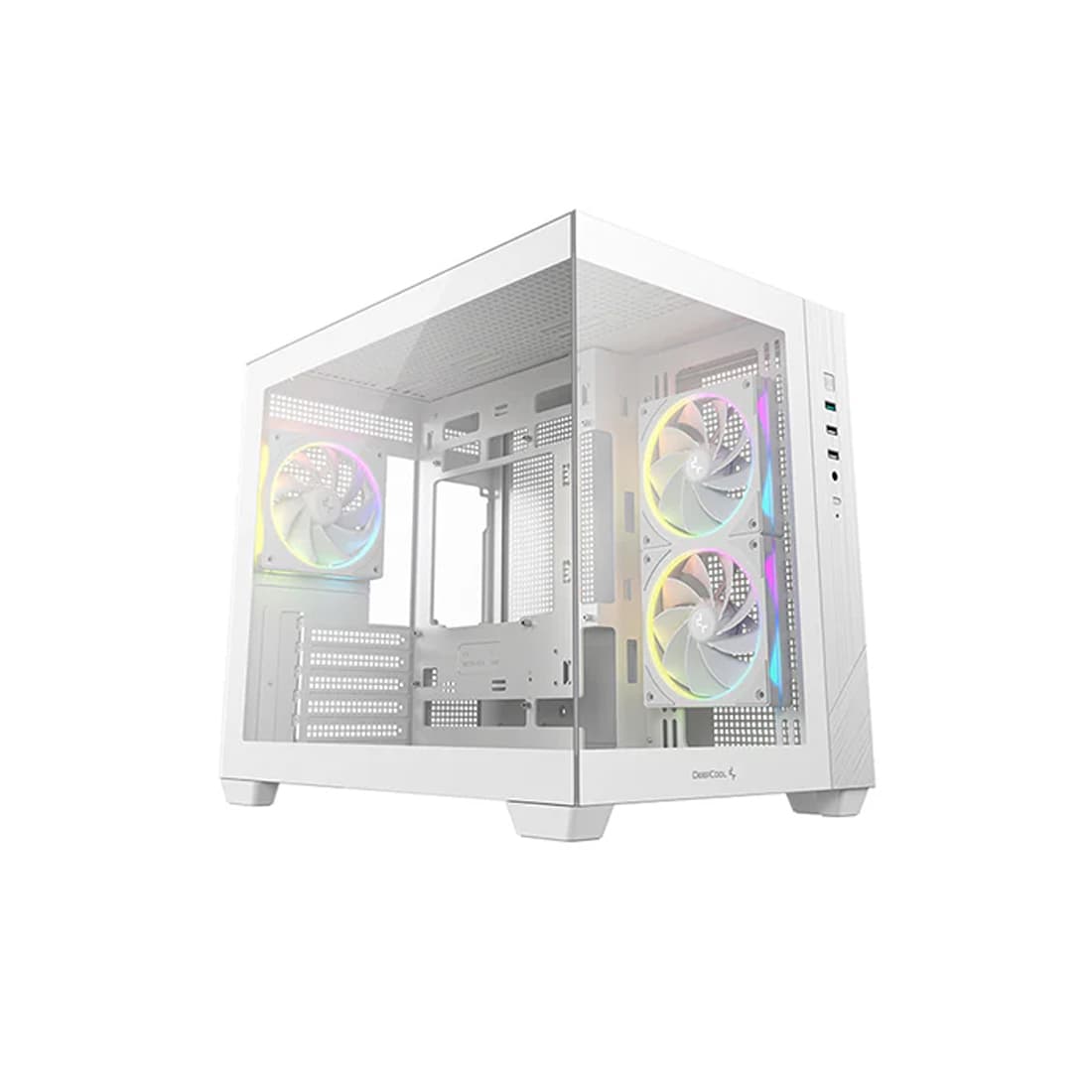 Компьютерный корпус Deepcool CG330 3F WH без Б/П