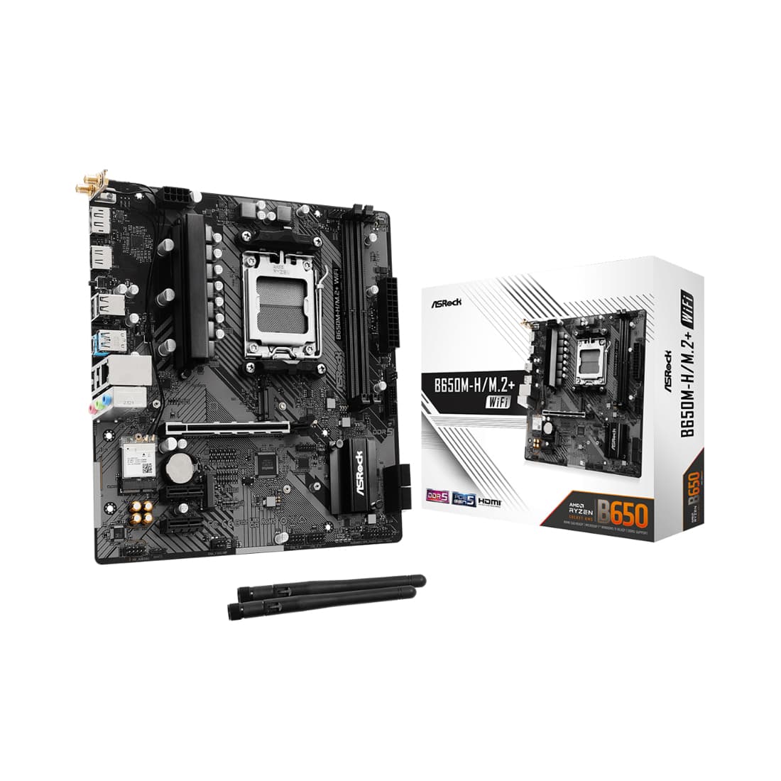 Материнская плата ASRock B650M-H/M.2+ WIFI
